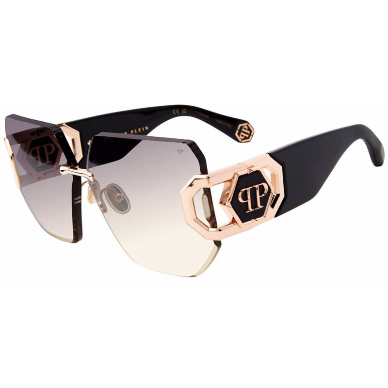 Sunglasses Philipp Plein SPP 133 8fcg Shiny Copper Gold Sunglasses Philipp Plein SPP 133 8fcg Shiny Copper Gold
