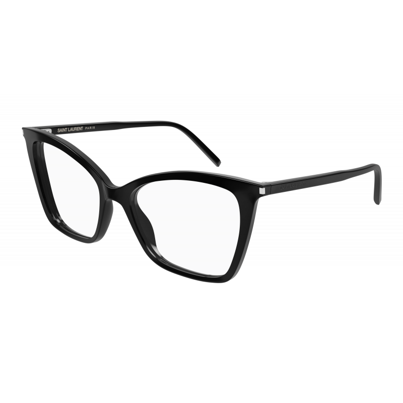 Eyeglasses Saint Laurent SL 386 - 001 Black / Transparent 53mm