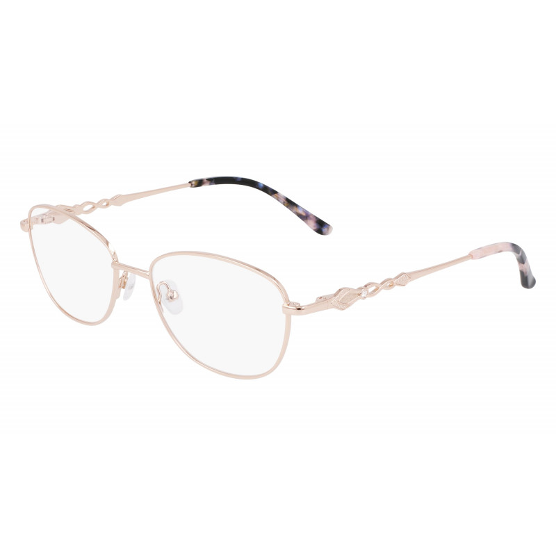 Eyeglasses MARCHON TRES JOLIE 208 770 Rose Gold Eyeglasses MARCHON TRES JOLIE 208 770 Rose Gold