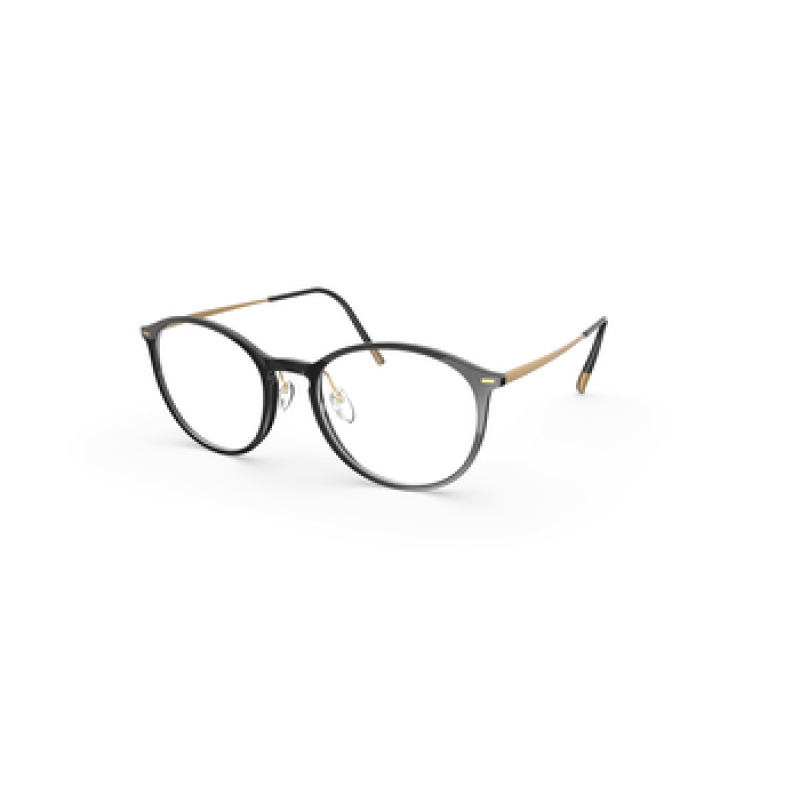 Eyeglasses Silhouette Illusion Lite Full Rim 2931 9032 Black Shiny - Ext. Nosebridge + Temple Length Eyeglasses Silhouette Illusion Lite Full Rim 2931 9032 Black Shiny - Ext. Nosebridge + Temple Length