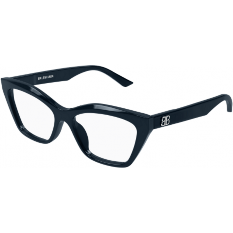 Eyeglasses Balenciaga BB 0342 O- 008 Blue / Transparent 55mm
