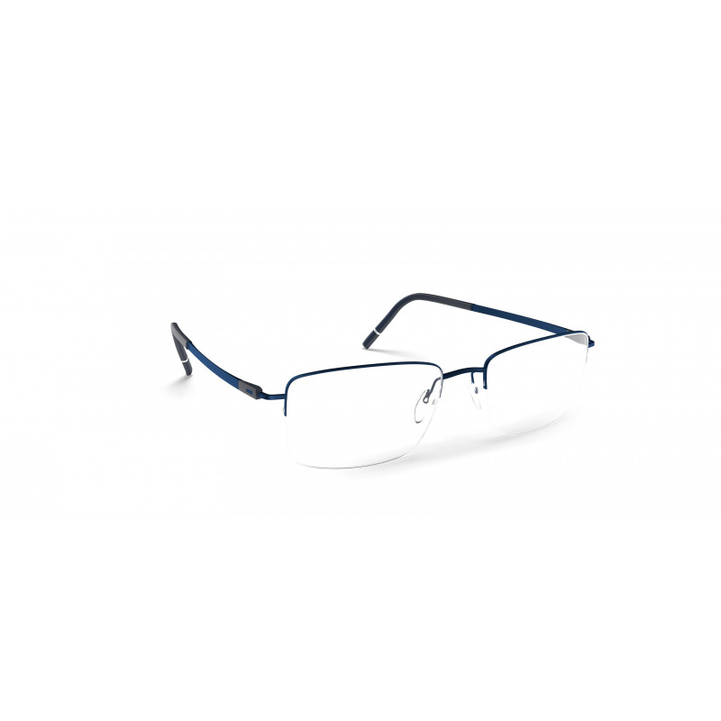 Eyeglasses Silhouette Dynamic Dawn Nylor 5571 4640 Classic Blue 53mm