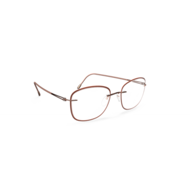 Eyeglasses Silhouette Lite Spirit Accent Rings ( 5566 ) 6040 Bronze / Brown Eyeglasses Silhouette Lite Spirit Accent Rings ( 5566 ) 6040 Bronze / Brown