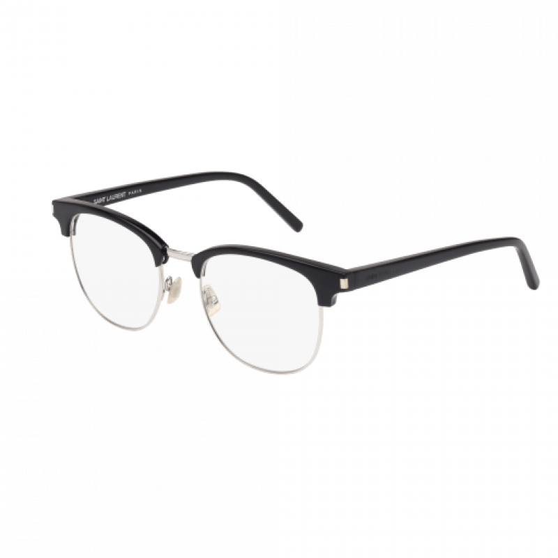 Eyeglasses Saint Laurent SL 104 - 001 Black / Transparent 52mm