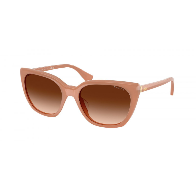 Sunglasses Ralph RA 5330 U 623774 Shiny Milky Peach / Brown Gradient Polyamide Standard 56mm