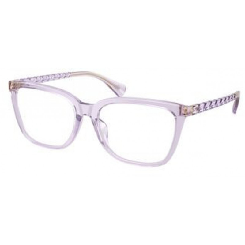 Eyeglasses Ralph RA 7178 U 5746 Shiny Transparent Lillac / Demo 52mm