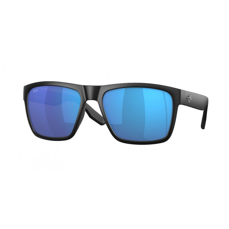 Sunglasses Costa Del Mar 06 S 9050 905001 Paunch Xl Matte Black Blue Mir Sunglasses Costa Del Mar 06 S 9050 905001 Paunch Xl Matte Black Blue Mir