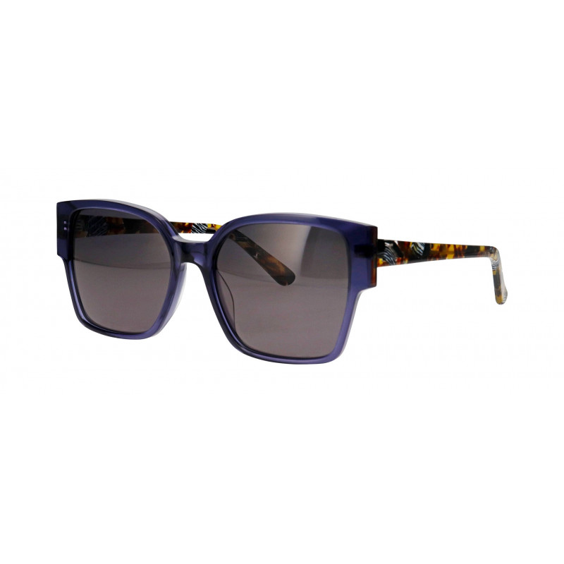 lodret Modregning pølse Sunglasses Inface IF 9848 6725 Grey-blue Medium Transparent