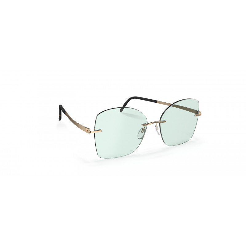 Sunglasses Silhouette Terranea Rimless 8193 7520 Gold/Black Sunglasses Silhouette Terranea Rimless 8193 7520 Gold/Black