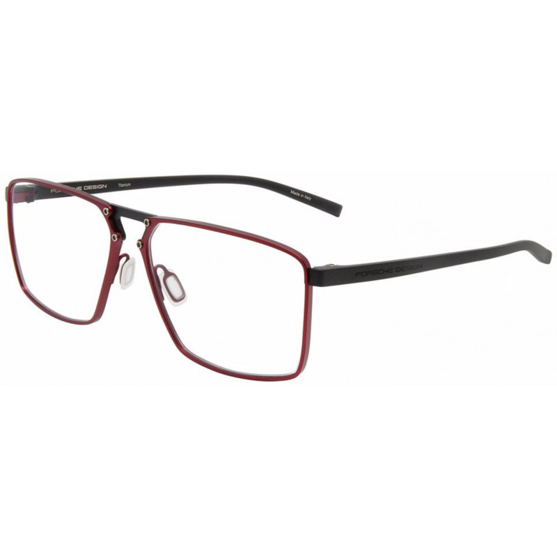 Sunglasses Porsche Design P 8764 c000 Red/ Black 58mm