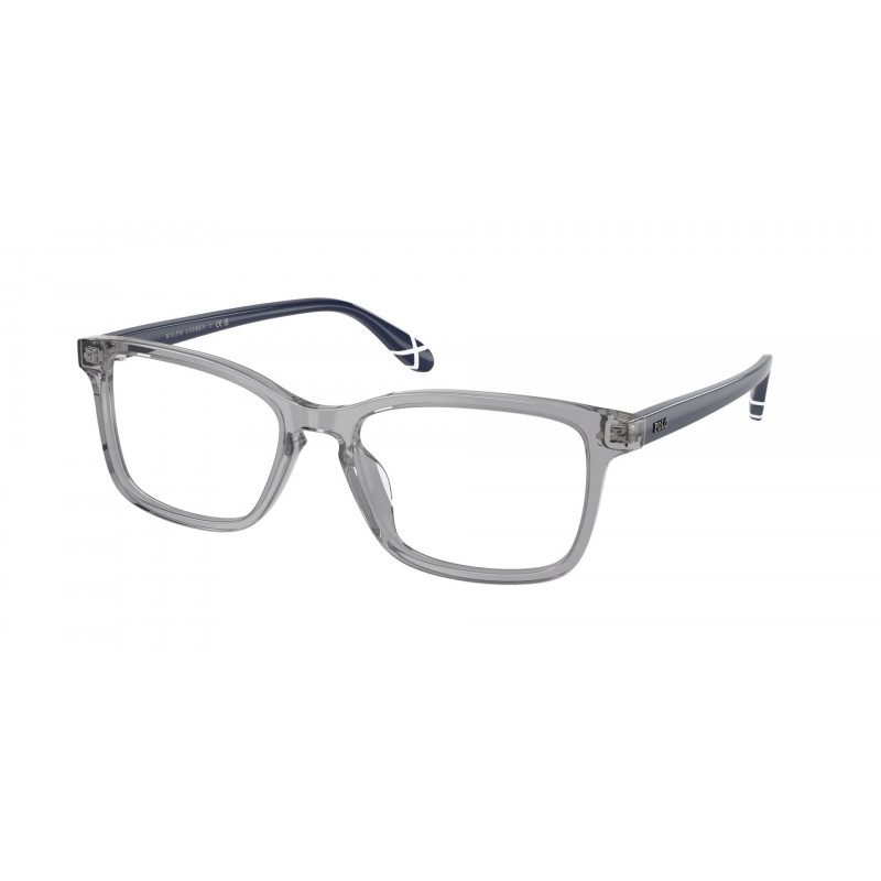 Eyeglasses Polo PH 2316 U 6317 Shiny Transparent Grey / Demo Lens 54mm