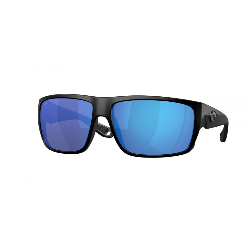 Sunglasses Costa Del Mar 6 S 9129 912902 Matte Black / Blue Mirror 580g Crystal Polarized Sunglasses Costa Del Mar 6 S 9129 912902 Matte Black / Blue Mirror 580g Crystal Polarized