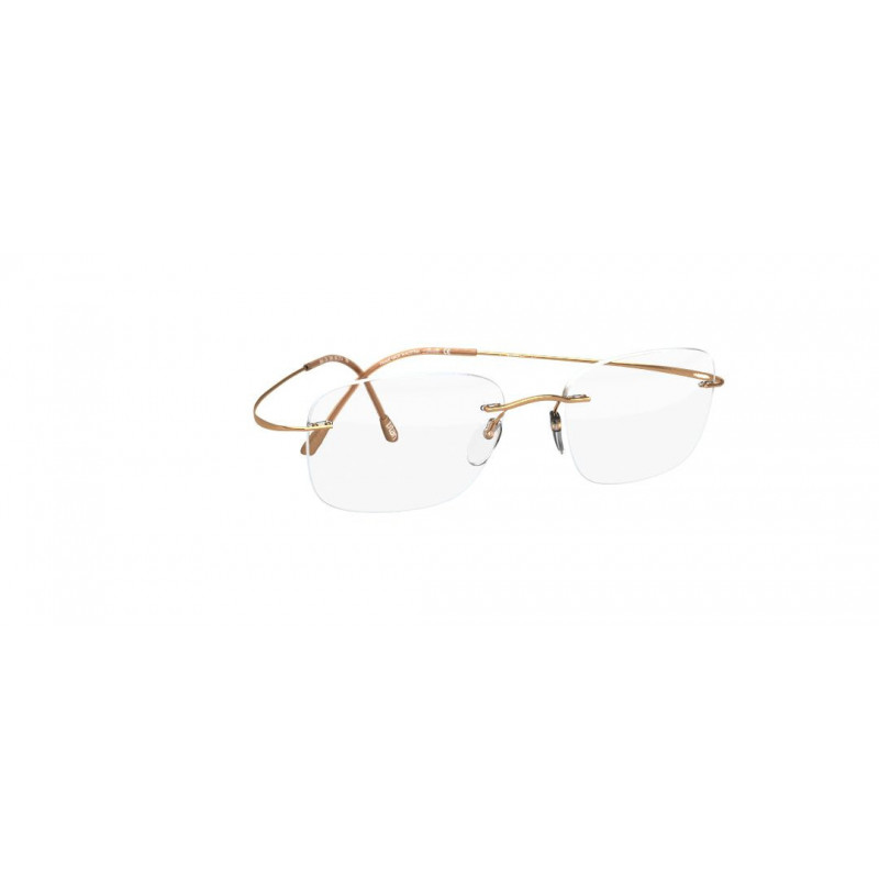 Eyeglasses Silhouette TMA Must Collection 2017 Chassis Rimless 5515 7530 True Gold