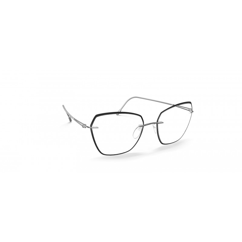 Eyeglasses Silhouette Lite Spirit Chassis Rimless 5566 7000 Rhodium Eyeglasses Silhouette Lite Spirit Chassis Rimless 5566 7000 Rhodium
