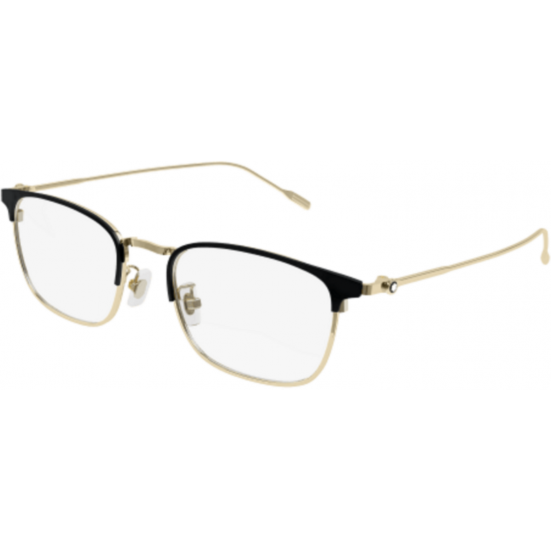 Eyeglasses Montblanc MB 0192 O- 001 Gold / Transparent 53mm