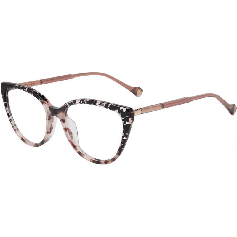 Sunglasses Yalea VYA 186 V Shiny Pink/brown Vintage Havan 0agk 53mm