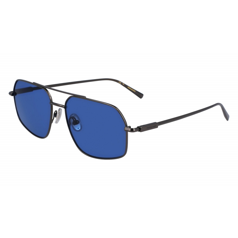 Sunglasses FERRAGAMO SF 313 S 016 Dark Gun/Blue Sunglasses FERRAGAMO SF 313 S 016 Dark Gun/Blue