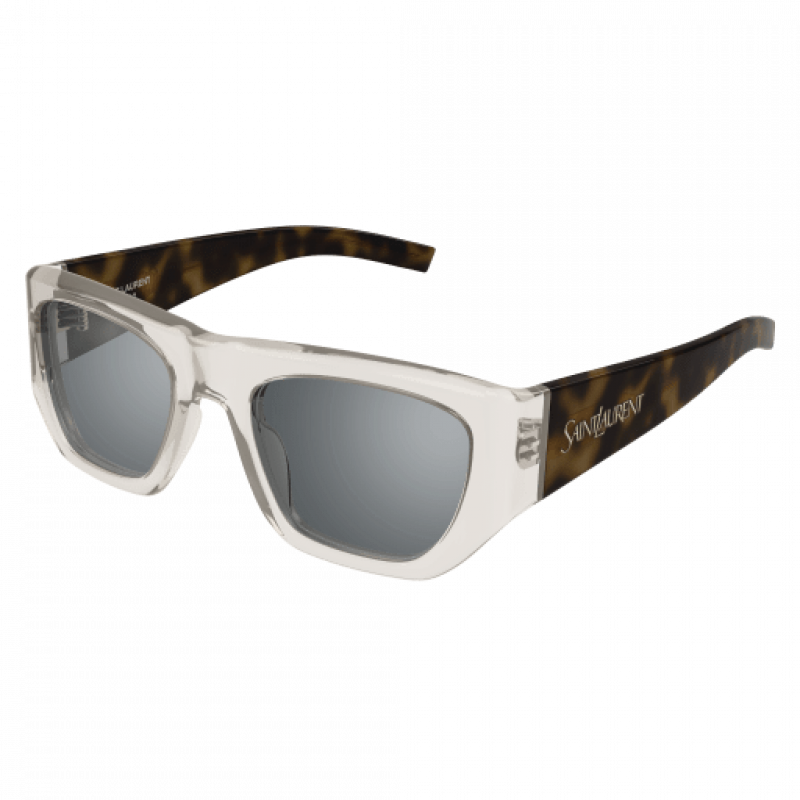 Sunglasses Saint Laurent SL 740 - 003 Beige / Silver Havana Sunglasses Saint Laurent SL 740 - 003 Beige / Silver Havana