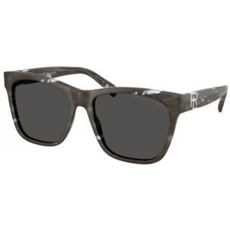 Sunglasses Ralph Lauren RL 8212 617587 Oystershell Black / Dark Grey Polyamide Standard 57mm