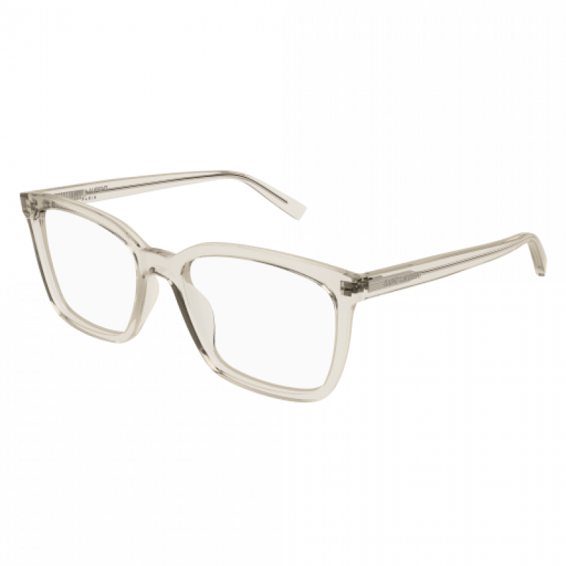 Eyeglasses Saint Laurent SL 672 - 004 Beige / Transparent Eyeglasses Saint Laurent SL 672 - 004 Beige / Transparent