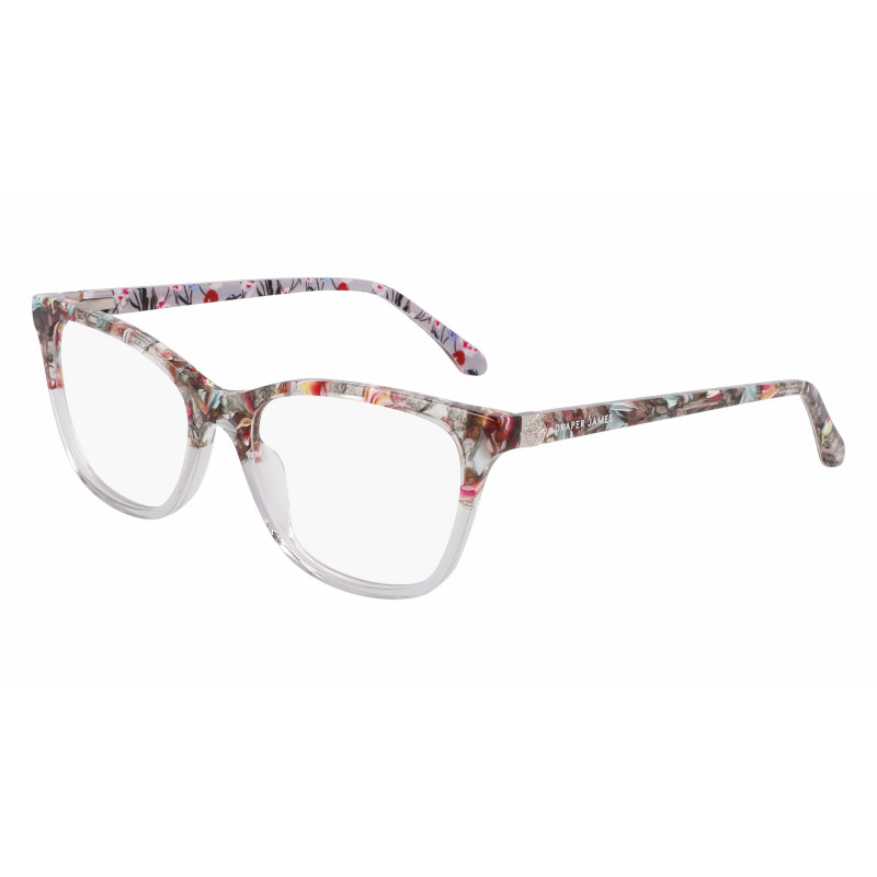 Eyeglasses Draper James DJ 5052 036 Smoke Floral 54mm