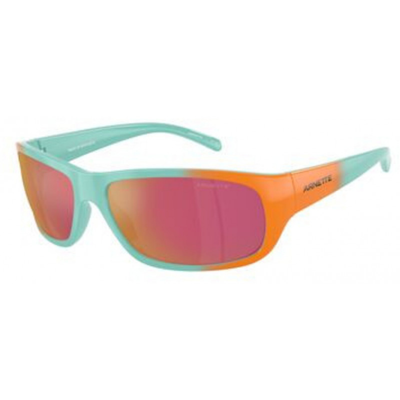 Sunglasses Arnette AN 4290 30226Q Azure Gradient Orange / Grey Mirror Orange/Yellow Policarbonate Standard 63mm