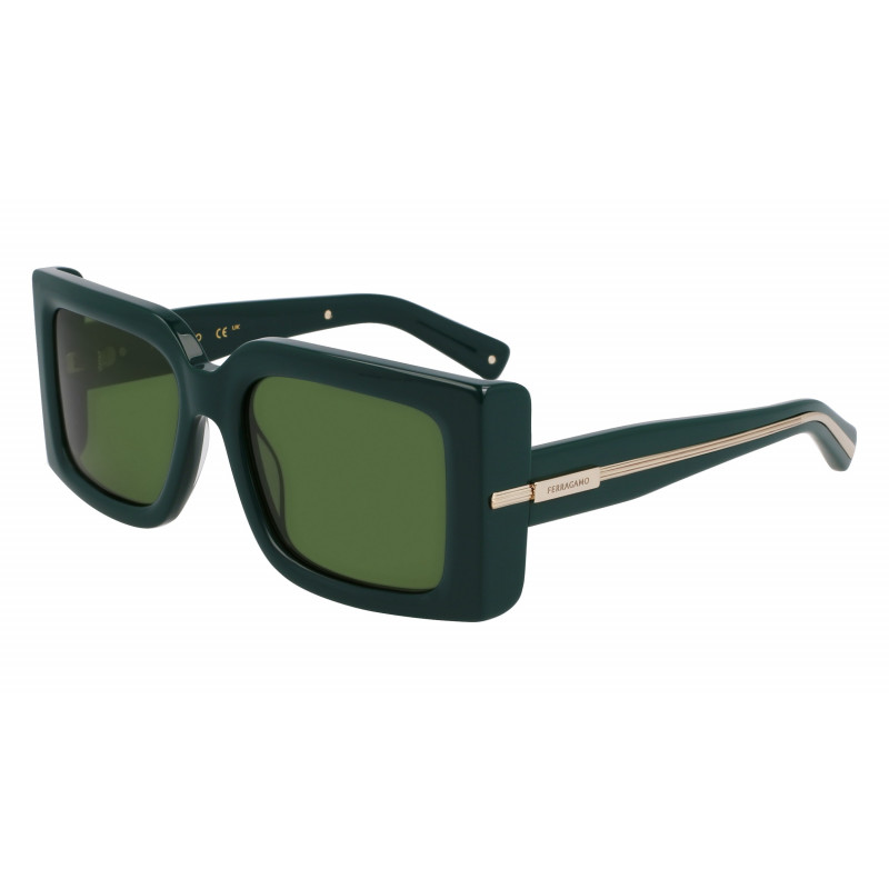 Sunglasses FERRAGAMO SF 2032 S 302 Dark Green Sunglasses FERRAGAMO SF 2032 S 302 Dark Green