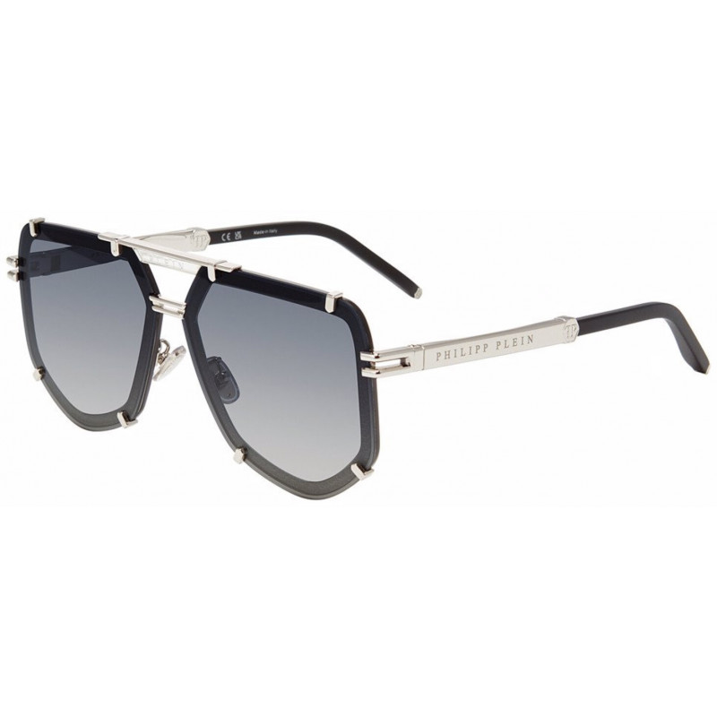 Sunglasses Philipp Plein SPP 132 0k07 Palladium/Black Sunglasses Philipp Plein SPP 132 0k07 Palladium/Black