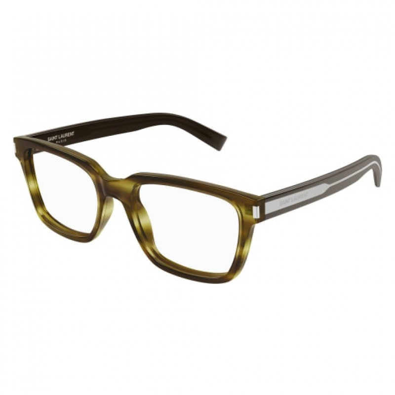 Eyeglasses Saint Laurent SL 621 - 006 Havana / Transparent Crystal Eyeglasses Saint Laurent SL 621 - 006 Havana / Transparent Crystal