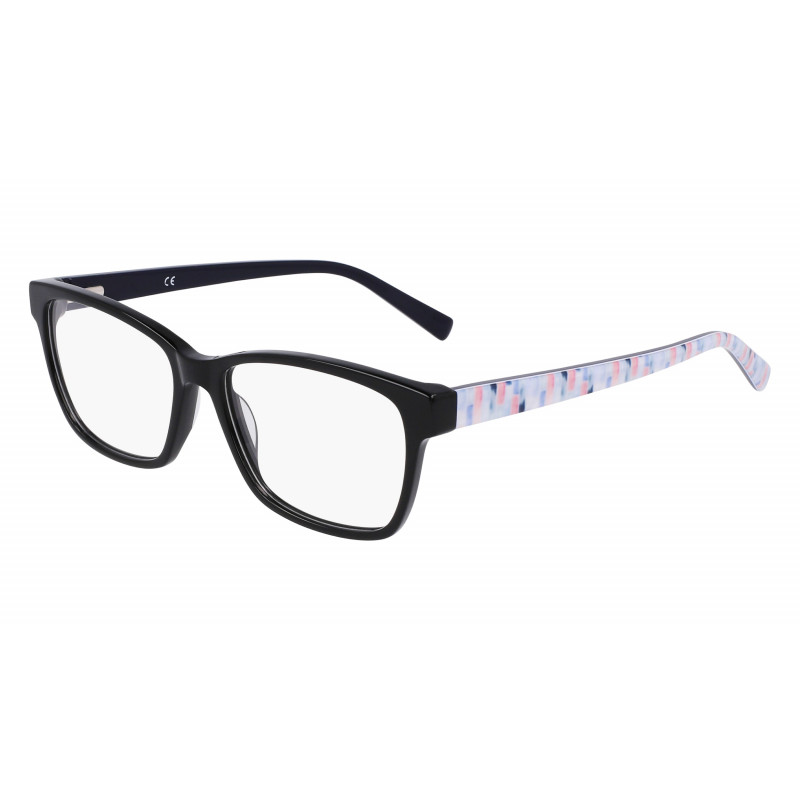Eyeglasses MARCHON M- 5023 001 Black/Blue Mosaic Eyeglasses MARCHON M- 5023 001 Black/Blue Mosaic