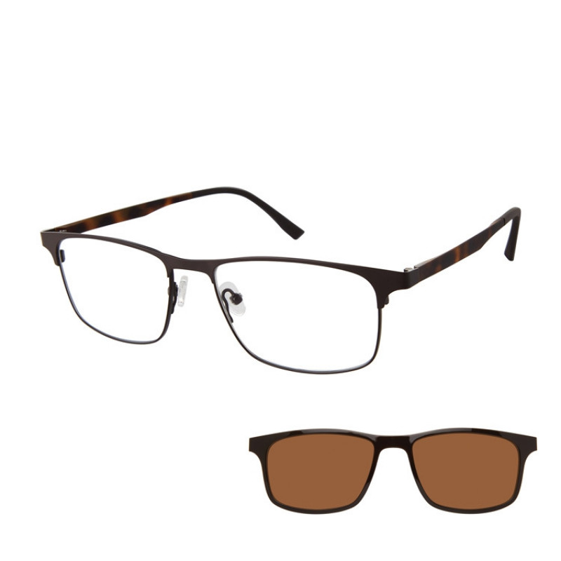 Eyeglasses Eddie Bauer 32067 Brown BR 54mm