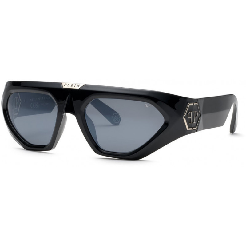 Sunglasses Philipp Plein SPP 153 z42x Shiny Black Sunglasses Philipp Plein SPP 153 z42x Shiny Black