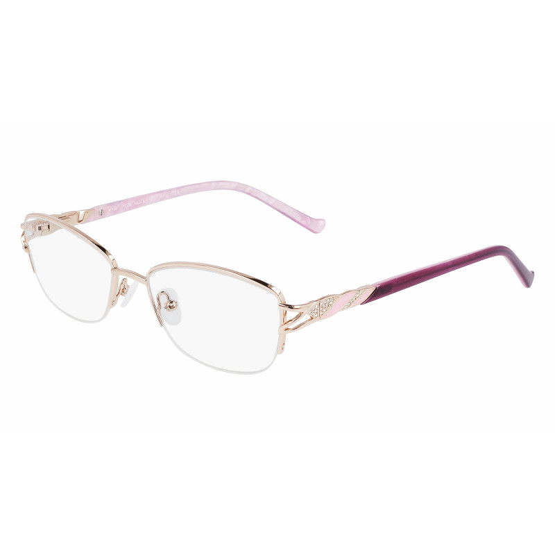 Eyeglasses MARCHON TRES JOLIE 194 770 Rose Gold Eyeglasses MARCHON TRES JOLIE 194 770 Rose Gold