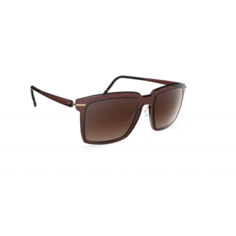 Sunglasses Silhouette Infinity Collection 4082 6130 Simply Brown 55mm