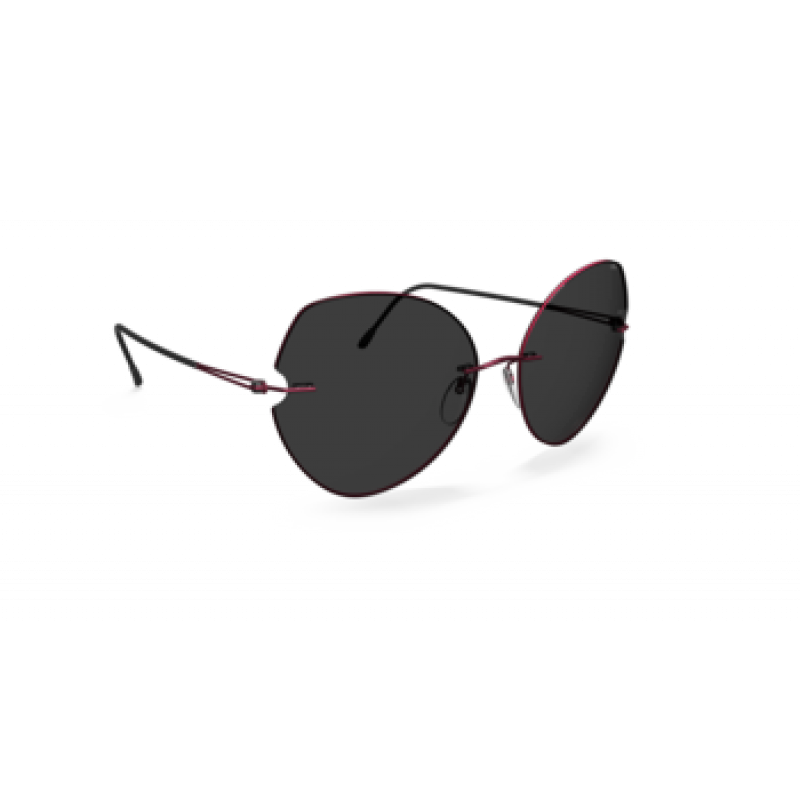 Sunglasses Silhouette Rimless Shades 8182 3640 Deep Pink Sunglasses Silhouette Rimless Shades 8182 3640 Deep Pink