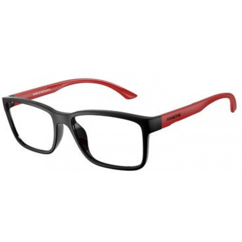 Eyeglasses Arnette AN 7276 U 2758 Black Matte/Shiny / Recycled Demo 55mm