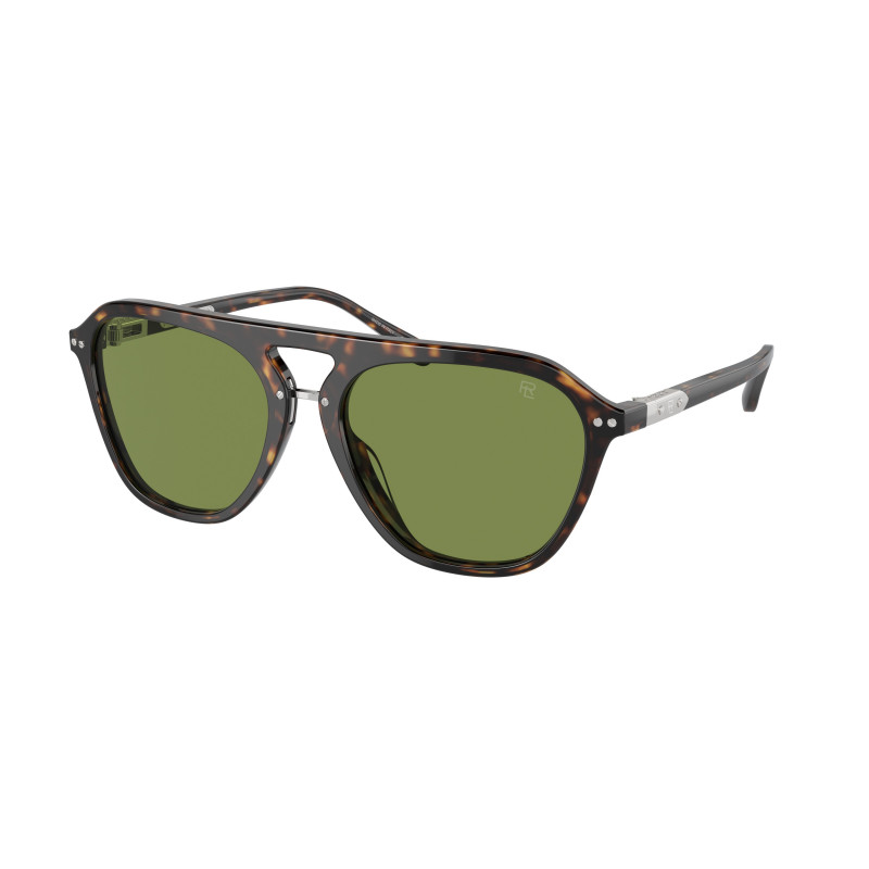 Sunglasses Ralph Lauren RL 8219 U 50034E The Hugh Dark Havana Green Sunglasses Ralph Lauren RL 8219 U 50034E The Hugh Dark Havana Green