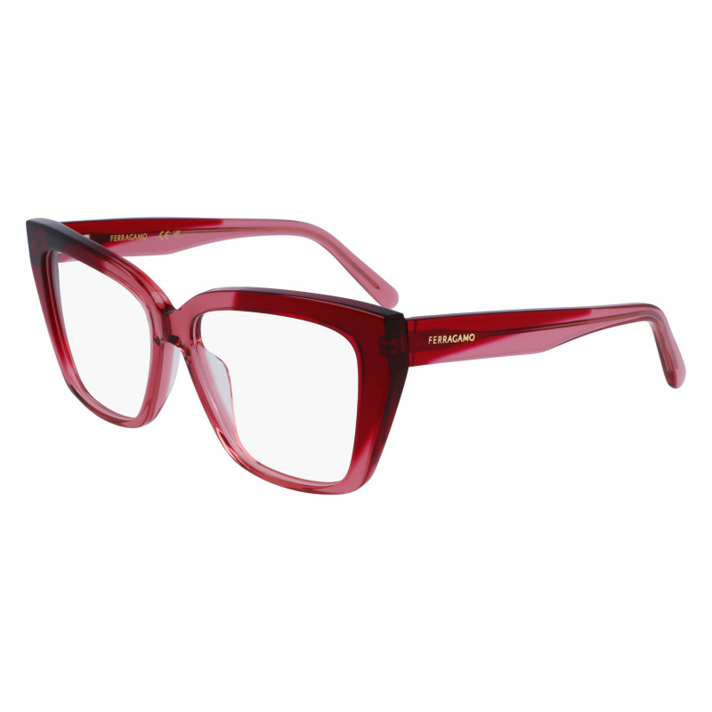 Eyeglasses FERRAGAMO SF 2939 N 617 Transparent Burgundy/Antique R Eyeglasses FERRAGAMO SF 2939 N 617 Transparent Burgundy/Antique R