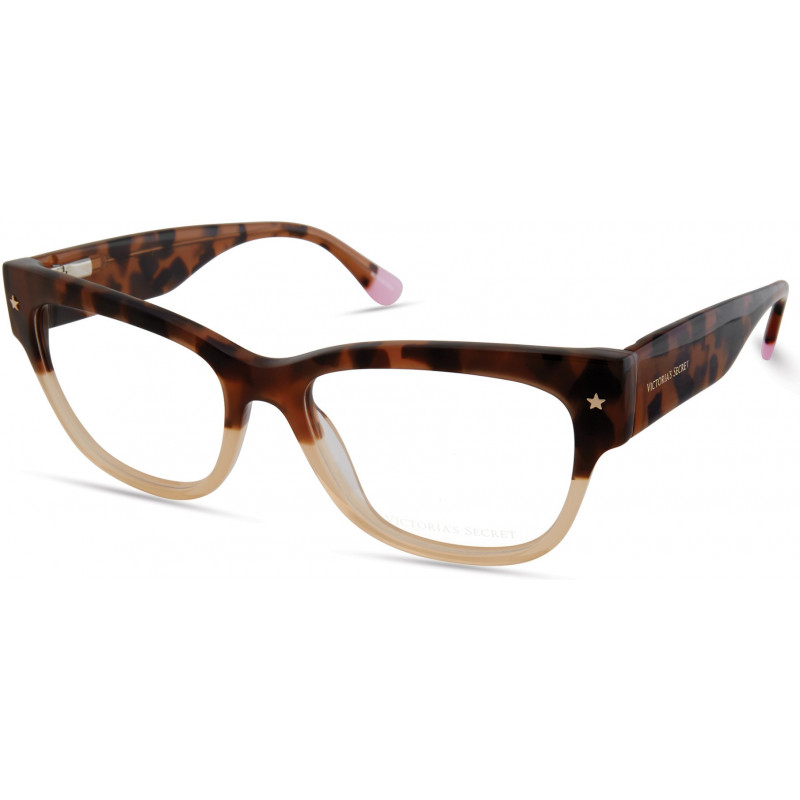 Eyeglasses Victoria's Secret VS 5015 056 Tortoise To Yellow W/ Gold Star On Temple Eyeglasses Victoria's Secret VS 5015 056 Tortoise To Yellow W/ Gold Star On Temple