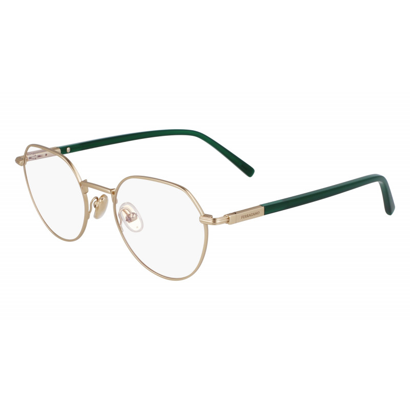 Eyeglasses FERRAGAMO SF 2233 711 Antique Gold Eyeglasses FERRAGAMO SF 2233 711 Antique Gold