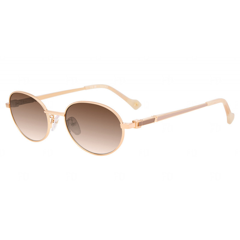 Sunglasses Yalea SYA 259 08fc Copper Gold W Cream 54mm