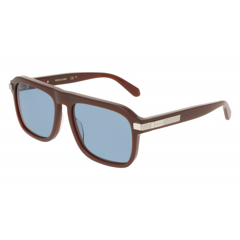 Sunglasses FERRAGAMO SF 2087 S 210 Dark Brown Sunglasses FERRAGAMO SF 2087 S 210 Dark Brown