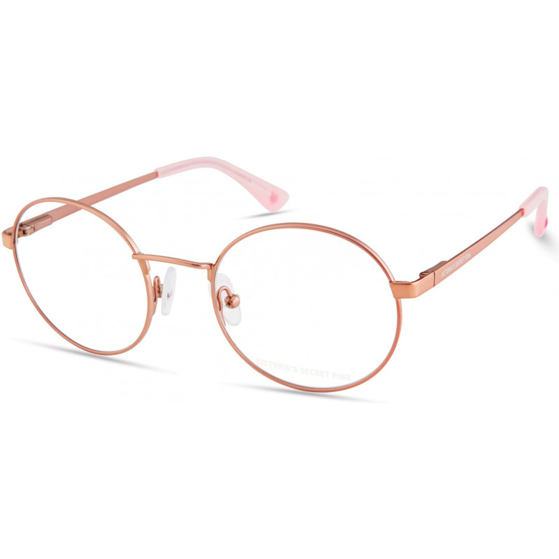 Eyeglasses Pink PK 5011 073 Light W/Rose Gold Temple  Heart W/ Tips Eyeglasses Pink PK 5011 073 Light W/Rose Gold Temple  Heart W/ Tips