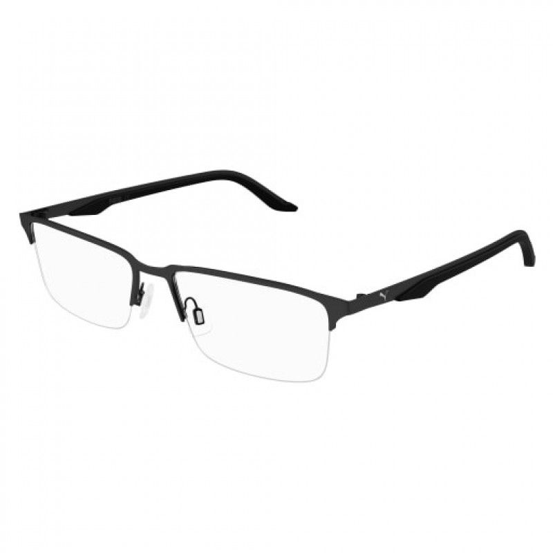 Eyeglasses Puma PU 0413 O- 001 Black / Transparent Eyeglasses Puma PU 0413 O- 001 Black / Transparent