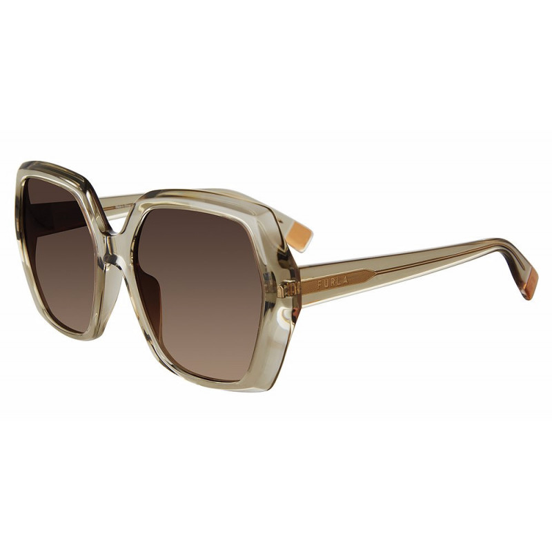 Sunglasses Furla SFU 620 V 03ge Trans Green 56mm