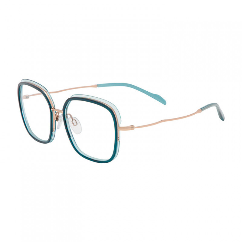Eyeglasses Line Art 2195 Teal TL 53mm