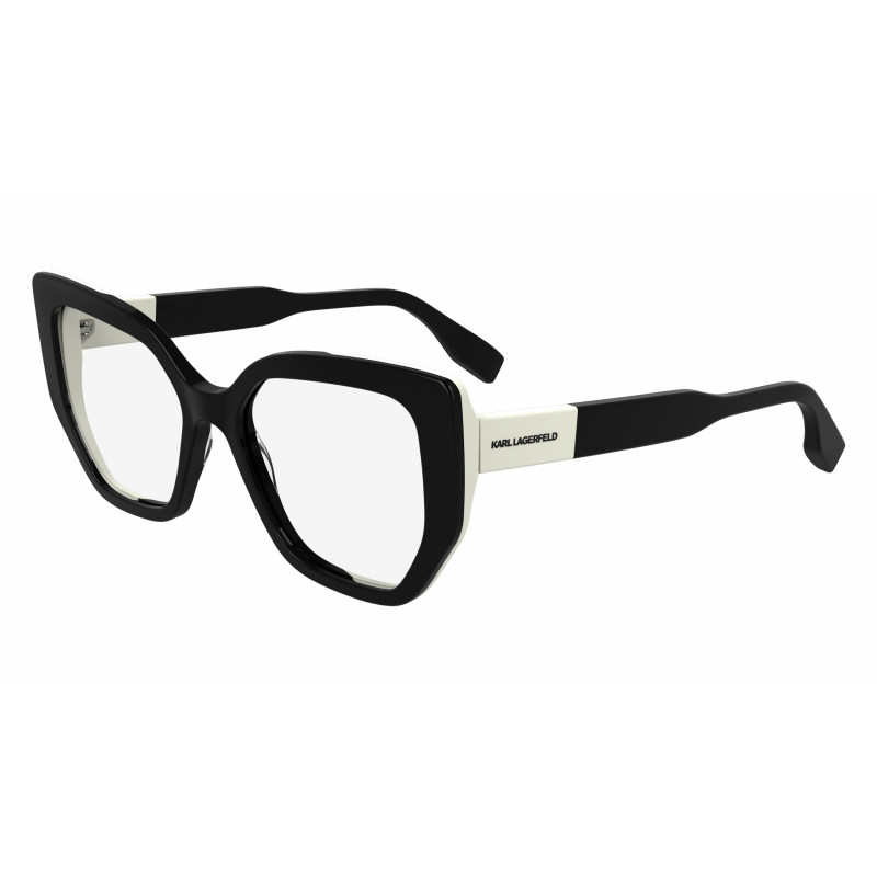 Eyeglasses KARL LAGERFELD KL 6174 006 Black/White 53mm
