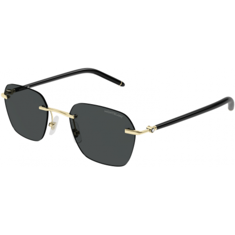Sunglasses Montblanc MB 0270 S- 001 Gold / Grey Black 51mm