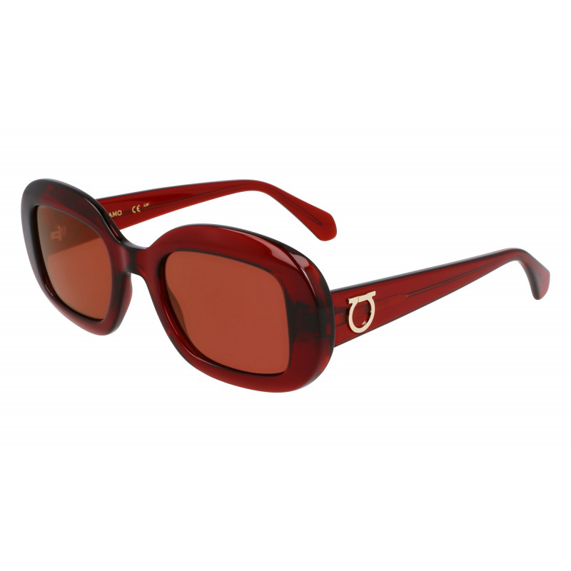 Sunglasses FERRAGAMO SF 2038 SE 224 Transparent Rust Sunglasses FERRAGAMO SF 2038 SE 224 Transparent Rust