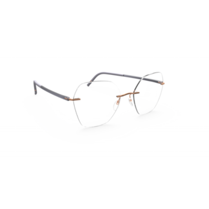 Eyeglasses Silhouette The Wave ( 5567 ) 3530 Rosegold Lilac Eyeglasses Silhouette The Wave ( 5567 ) 3530 Rosegold Lilac